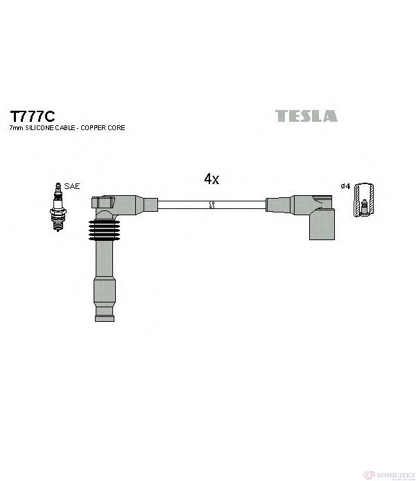 КАБЕЛИ СВЕЩИ DAEWOO REZZO (2000-) 2.0 - TESLA