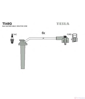 КАБЕЛИ СВЕЩИ FORD MONDEO I COMBI (1993-) 2.5 i 24V - TESLA