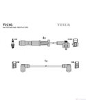 КАБЕЛИ СВЕЩИ FORD SCORPIO II COMBI (1994-) 2.3 i 16V - TESLA