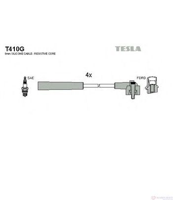 КАБЕЛИ СВЕЩИ FORD ORION II (1985-) 1.3 - TESLA