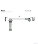 КАБЕЛИ СВЕЩИ FORD FIESTA III (1989-) 1.6 i 16V - TESLA