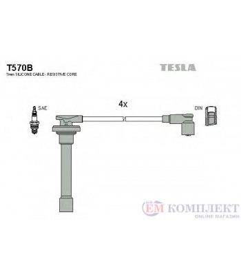 КАБЕЛИ СВЕЩИ HONDA CIVIC IV SEDAN (1987-) 1.4 L - TESLA