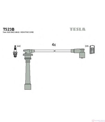 КАБЕЛИ СВЕЩИ HYUNDAI ACCENT I (1994-) 1.5 i 16V - TESLA