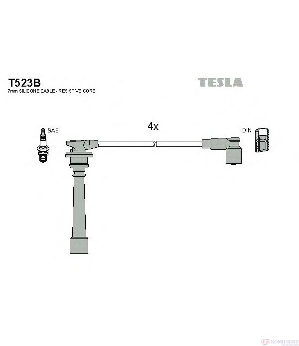 КАБЕЛИ СВЕЩИ HYUNDAI ACCENT I SEDAN (1994-) 1.5 i 16V - TESLA