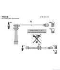 КАБЕЛИ СВЕЩИ KIA CLARUS COMBI (1998-) 1.8 i 16V - TESLA