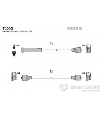 КАБЕЛИ СВЕЩИ LADA 2102 COMBI (1973-) 1200 - TESLA