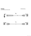 КАБЕЛИ СВЕЩИ LADA 2102 COMBI (1973-) 1500 - TESLA