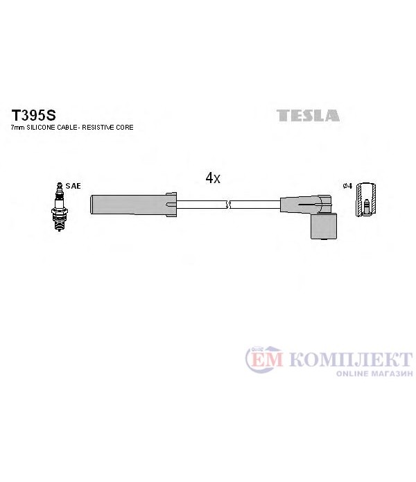КАБЕЛИ СВЕЩИ LADA KALINA COMBI (2004-) 1.6 - TESLA