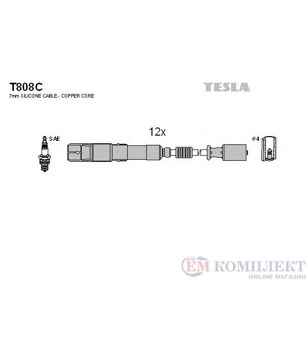 КАБЕЛИ СВЕЩИ MERCEDES E CLASS COMBI S210 (1996-) E 320 T - TESLA