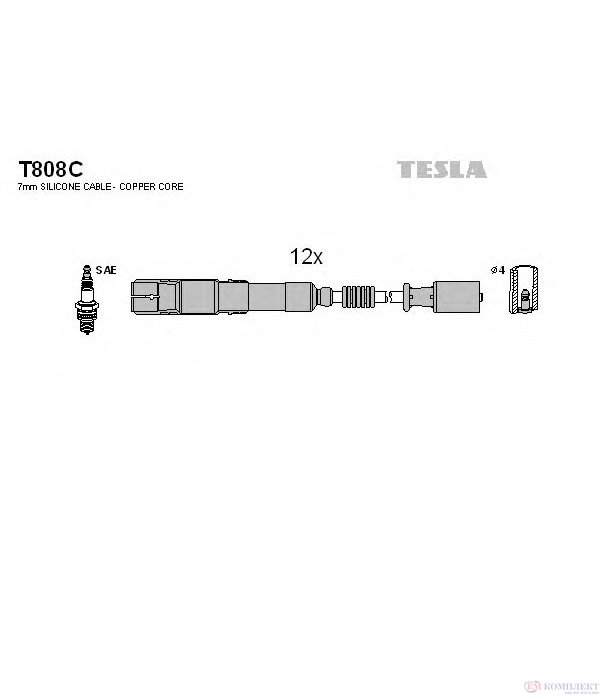 КАБЕЛИ СВЕЩИ MERCEDES C CLASS W203 (2000-) C 350 4-matic - TESLA