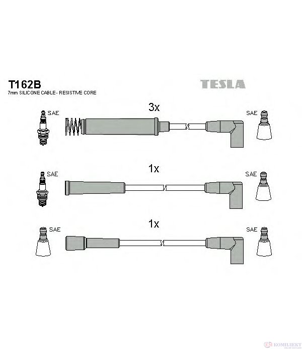 КАБЕЛИ СВЕЩИ OPEL KADETT E (1984-) 1.6 S - TESLA