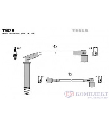 КАБЕЛИ СВЕЩИ OPEL KADETT E COMBI (1984-) 1.4 S - TESLA