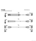 КАБЕЛИ СВЕЩИ OPEL KADETT E COMBI (1984-) 1.8 S - TESLA