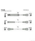 КАБЕЛИ СВЕЩИ OPEL OMEGA A (1986-) 2.0 i - TESLA