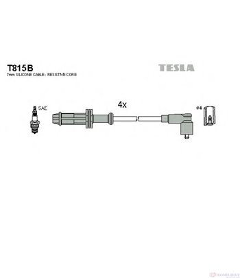 КАБЕЛИ СВЕЩИ PEUGEOT 106 I (1991-) 1.6 - TESLA