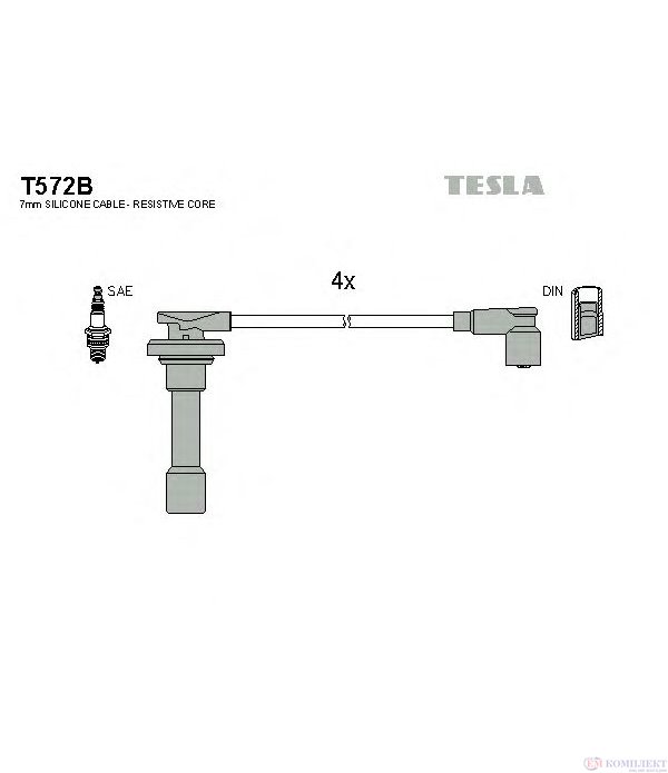 КАБЕЛИ СВЕЩИ ROVER 200 HATCHBACK (1989-) 216 GSi - TESLA