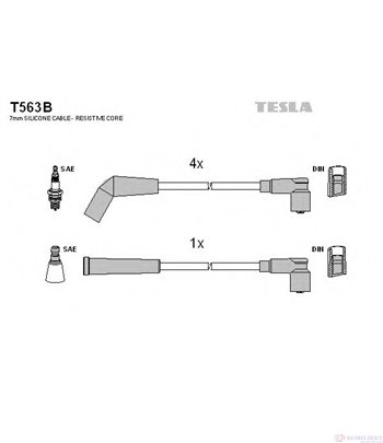 КАБЕЛИ СВЕЩИ ROVER 100 CABRIOLET (1994-) 114 - TESLA