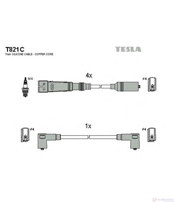 КАБЕЛИ СВЕЩИ SEAT IBIZA II (1993-) 1.8 i - TESLA