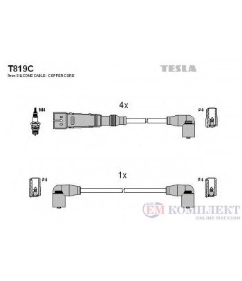 КАБЕЛИ СВЕЩИ SEAT IBIZA II (1993-) 1.4 i - TESLA