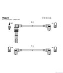 КАБЕЛИ СВЕЩИ SEAT CORDOBA (1993-) 1.4 i 16V - TESLA