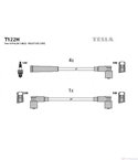 КАБЕЛИ СВЕЩИ SKODA FAVORIT (1989-) 1.3 135 X,LX,GLX - TESLA