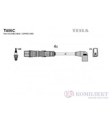 КАБЕЛИ СВЕЩИ SKODA RAPID (2012-) 1.2 TSI - TESLA