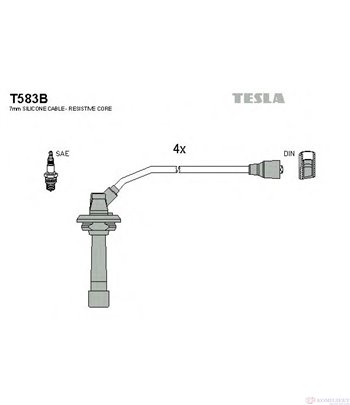 КАБЕЛИ СВЕЩИ SUBARU LEGACY II COMBI (1994-) 2.5 i 4WD - TESLA