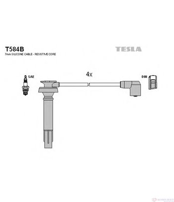 КАБЕЛИ СВЕЩИ SUBARU OUTBACK (2003-) 2.5 - TESLA