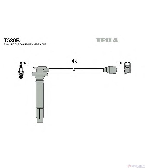 КАБЕЛИ СВЕЩИ SUBARU LEGACY IV (2003-) 2.0 - TESLA