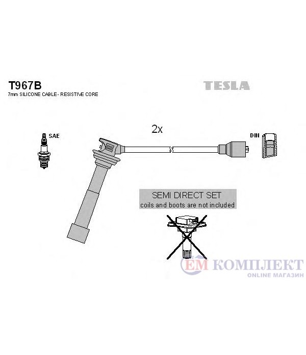 КАБЕЛИ СВЕЩИ SUZUKI LIANA COMBI (2001-) 1.6 i - TESLA