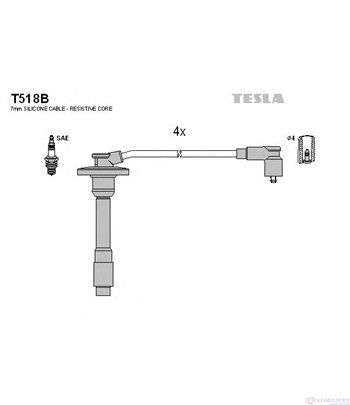 КАБЕЛИ СВЕЩИ TOYOTA AVENSIS STATION WAGON (1997-) 1.6 - TESLA