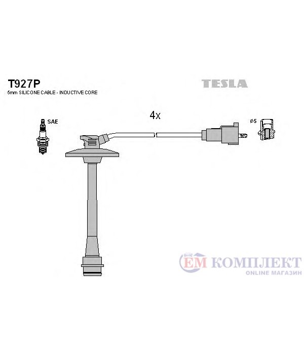 КАБЕЛИ СВЕЩИ TOYOTA PICNIC (1996-) 2.0 - TESLA