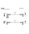 КАБЕЛИ СВЕЩИ VOLVO 480 E (1986-) 1.7 Turbo - TESLA
