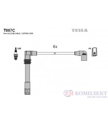 КАБЕЛИ СВЕЩИ VOLKSWAGEN PASSAT (1996-) 2.8 V6 Syncro4motion - TESLA