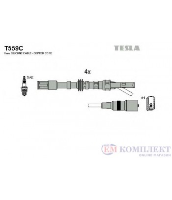 КАБЕЛИ СВЕЩИ VOLKSWAGEN BORA (1998-) 1.8 - TESLA