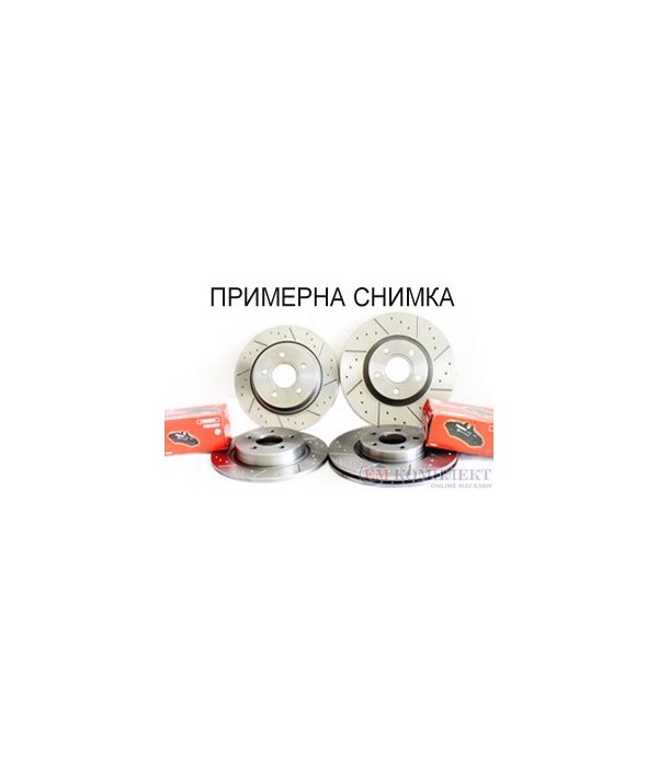 ДИСК СПИРАЧЕН ПРЕДЕН CITROEN BX (1982-) 1.1 - FERODO