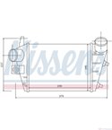 РАДИАТОР ИНТЕРКУЛЕР ALFA ROMEO 156 SPORTWAGON (2000-) 1.9 JTD - NISSENS