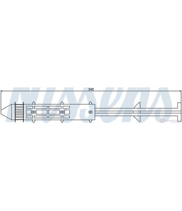 ДЕХИДРАТОР КЛИМАТИК VOLKSWAGEN POLO (2001-) 1.6 16V - NISSENS