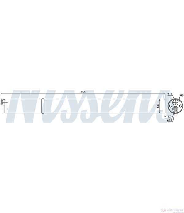 ДЕХИДРАТОР КЛИМАТИК SEAT ALTEA XL (2006-) 1.4 16V - NISSENS