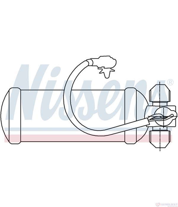 ДЕХИДРАТОР КЛИМАТИК KIA PREGIO (1995-) 2.5 D - NISSENS