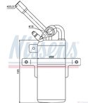 ДЕХИДРАТОР КЛИМАТИК FORD TRANSIT CONNECT (2002-) 1.8 16V - NISSENS