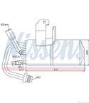 ДЕХИДРАТОР КЛИМАТИК FORD FIESTA V (2001-) 1.4 TDCi - NISSENS