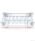РАДИАТОР ИНТЕРКУЛЕР FORD TRANSIT (2006-) 2.4 TDCi - NISSENS
