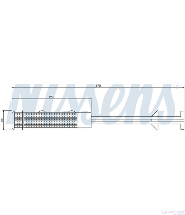 ДЕХИДРАТОР КЛИМАТИК OPEL ASTRA G COMBI (1998-) 2.0 16V - NISSENS