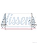 РАДИАТОР ИНТЕРКУЛЕР SAAB 9-3 COMBI (2005-) 1.9 TTiD - NISSENS