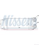 РАДИАТОР ИНТЕРКУЛЕР CITROEN C4 GRAND PICASSO (2006-) 1.6 HDi - NISSENS