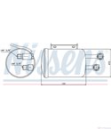 ДЕХИДРАТОР КЛИМАТИК SEAT TOLEDO I (1991-) 1.9 D - NISSENS