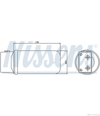 ДЕХИДРАТОР КЛИМАТИК MG MG TF (2002-) 135 - NISSENS