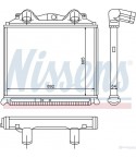 РАДИАТОР ИНТЕРКУЛЕР MAN TGA (2000-) 33.460 FD-TM, FDR-TM - NISSENS