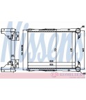 РАДИАТОР ИНТЕРКУЛЕР RENAULT TRUCKS KERAX (1997-) 260.18 - NISSENS